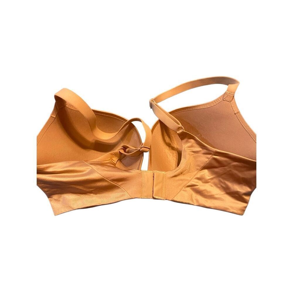 Victoria’s Secret push-up brawl tan size 34D padded criss cross back - Picture 4 of 5